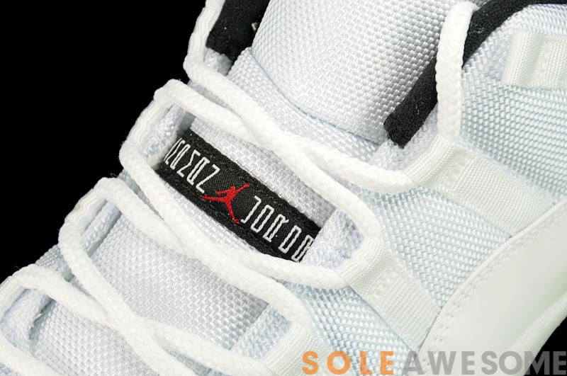 Air Jordan XI (11) Low 'White/Black-Varsity Red' - Another Look