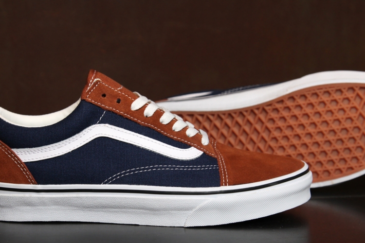 Vans Gold Coast Old Skool 'Ginger Bread/Dress Blue' - Now Available