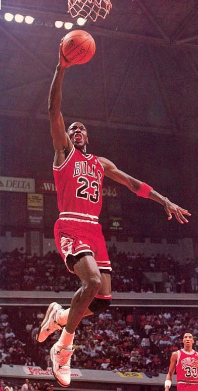 Michael Jordan In The 