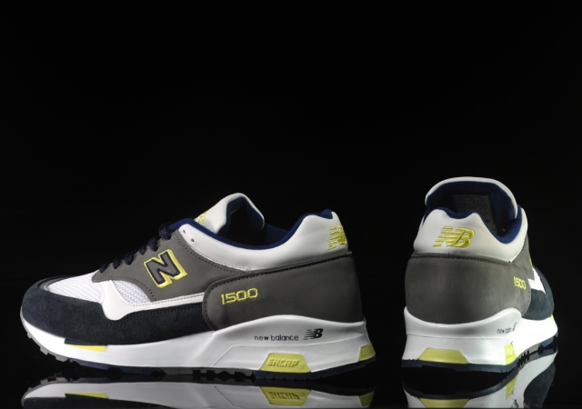 New Balance M1500 Grey/Navy-Lime - Now Available 