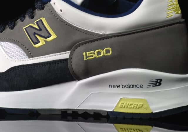 New Balance M1500 Grey/Navy-Lime - Now Available 