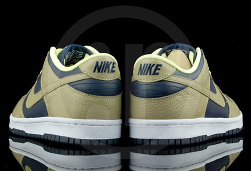 Nike Dunk Low - Obsidian/White Lime-Khaki