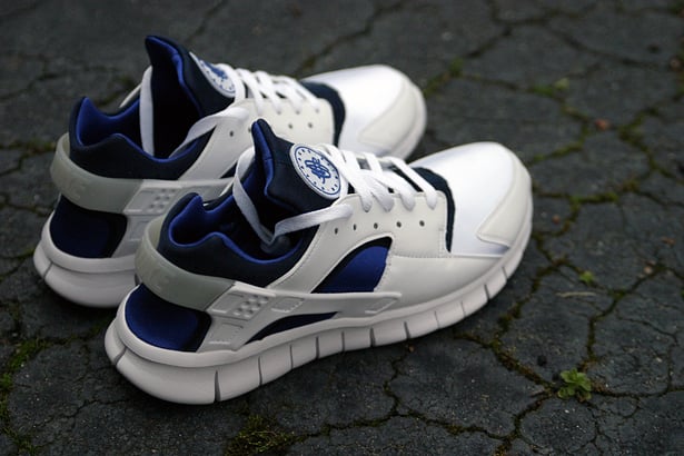 Nike Huarache Free 2012 'White/Navy-Royal'