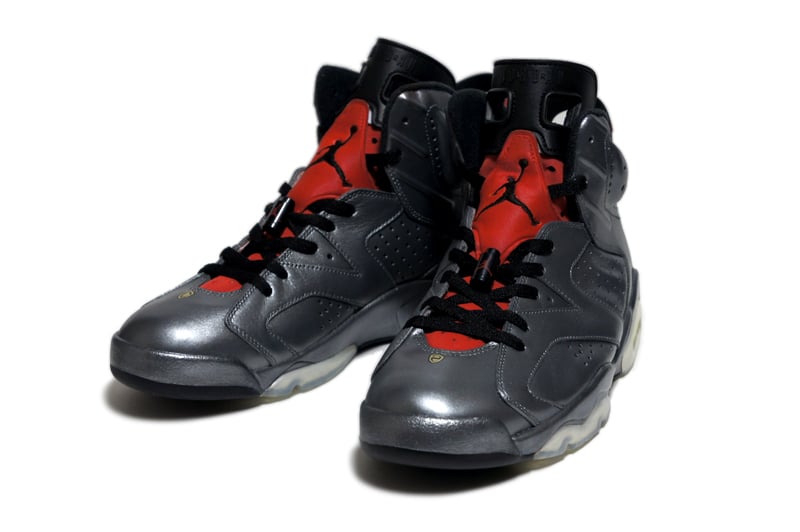 Air Jordan VI (6) ‘Agate Metallic Grey Porsche 911′ Custom by C2 Customs