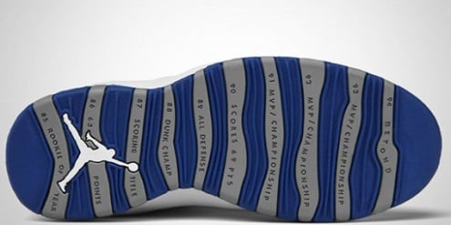 Release Reminder: Air Jordan Retro X (10) White/Old Royal-Stealth