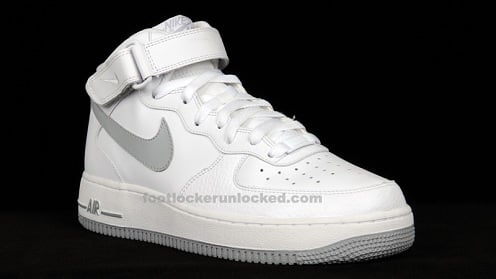 Release Reminder: Nike Air Force 1 Mid White/Grey