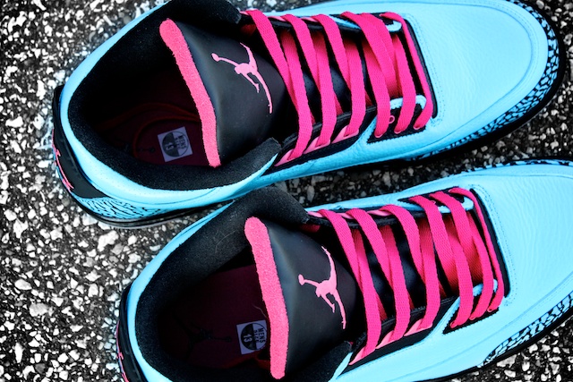 Air Jordan III (3) 'South Beach' Custom by Proof Culture