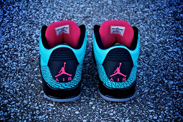 Air Jordan III (3) 'South Beach' Custom by Proof Culture