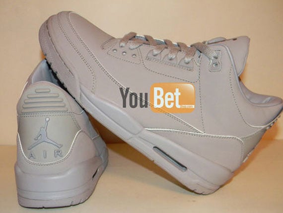 Air Jordan III (3) 'College Grey' Sample