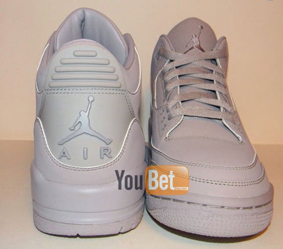 Air Jordan III (3) 'College Grey' Sample