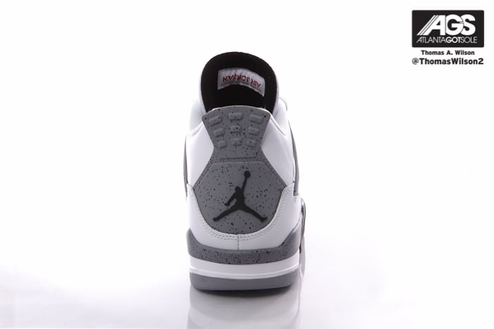 Air Jordan IV (4) 'White/Cement' - Another Detailed Look