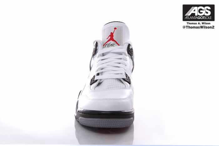 Air Jordan IV (4) 'White/Cement' - Another Detailed Look