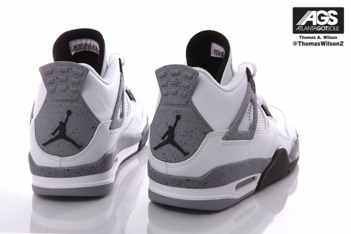 Air Jordan IV (4) 'White/Cement' - Another Detailed Look