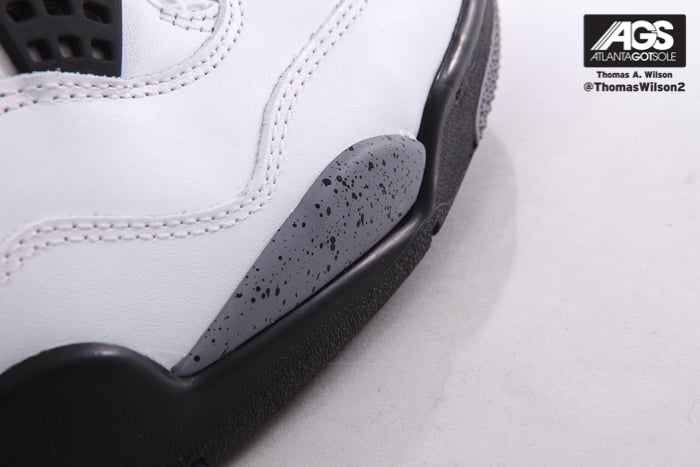 Air Jordan IV (4) 'White/Cement' - Another Detailed Look