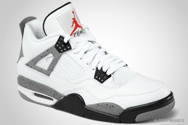 Air Jordan IV (4) 'White/Cement' - Official Look