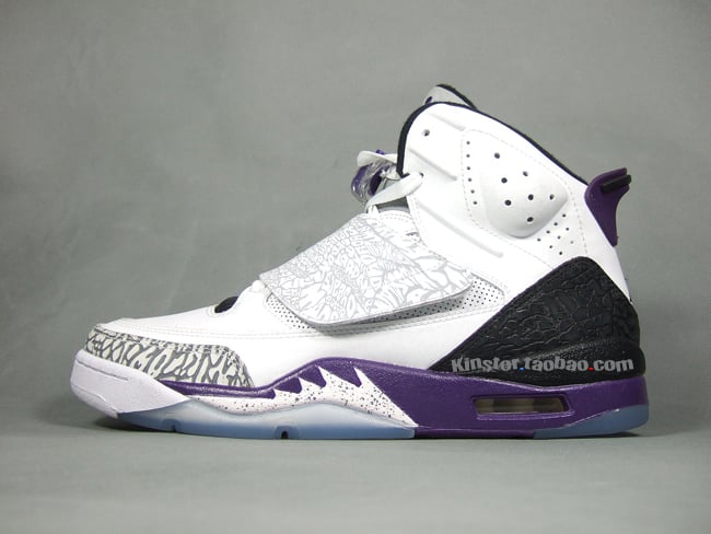 Air Jordan Son of Mars 'White/Club Purple' - Detailed Images