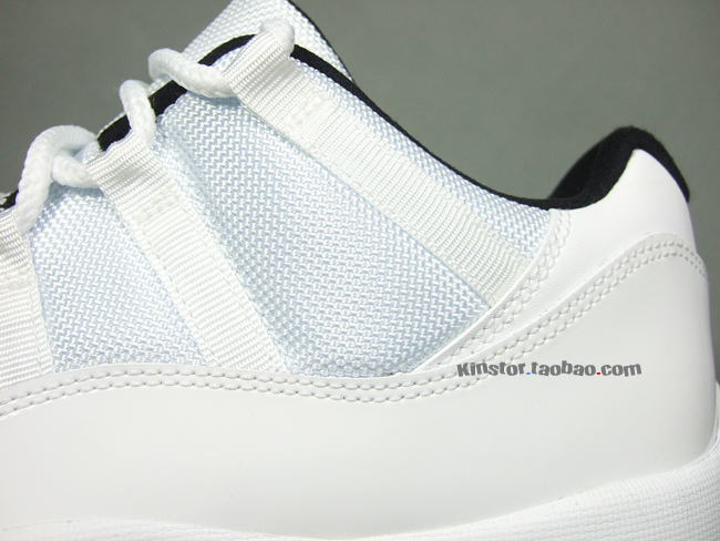 Air Jordan XI (11) Low 'White/Black-Varsity Red' - New Images