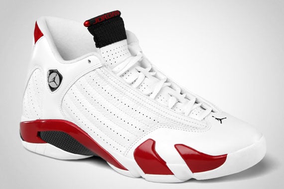 Air Jordan XIV (14) 'White/Varsity Red-Black' - Official Images