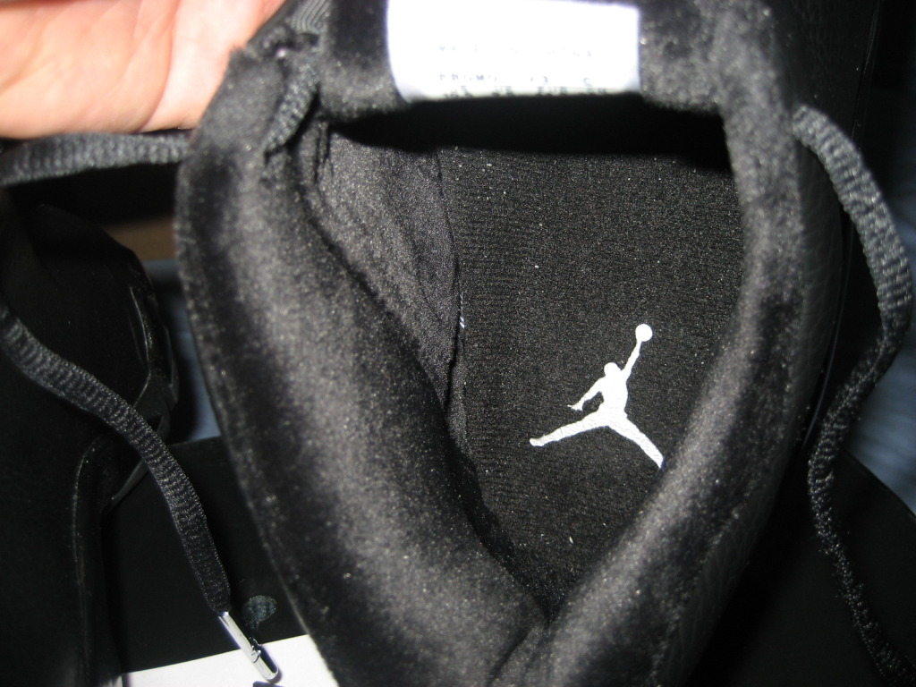 Air Jordan XIV (14) Seamless 'Blackout' Sample