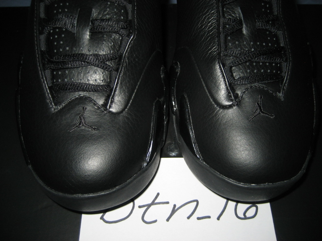 Air Jordan XIV (14) Seamless 'Blackout' Sample