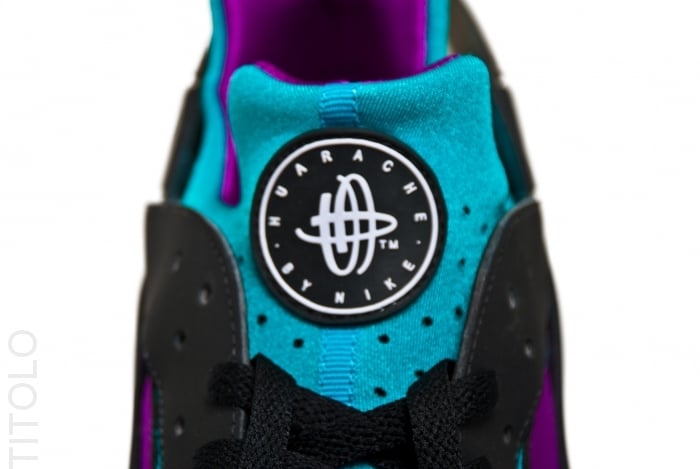 Nike Huarache Free 2012 'Black/Tropique-Magenta'