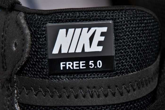 Nike Free 5.0 V4 'Black/White-Dark Grey'