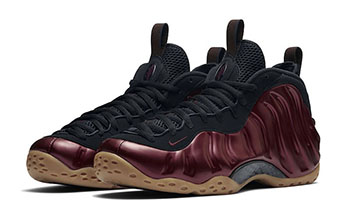 Maroon Nike Foamposite One