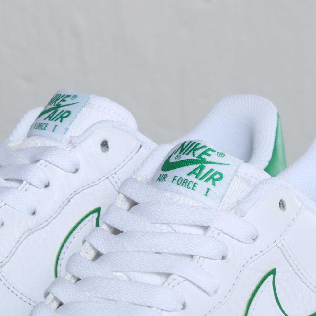 nike air force 1 low green white