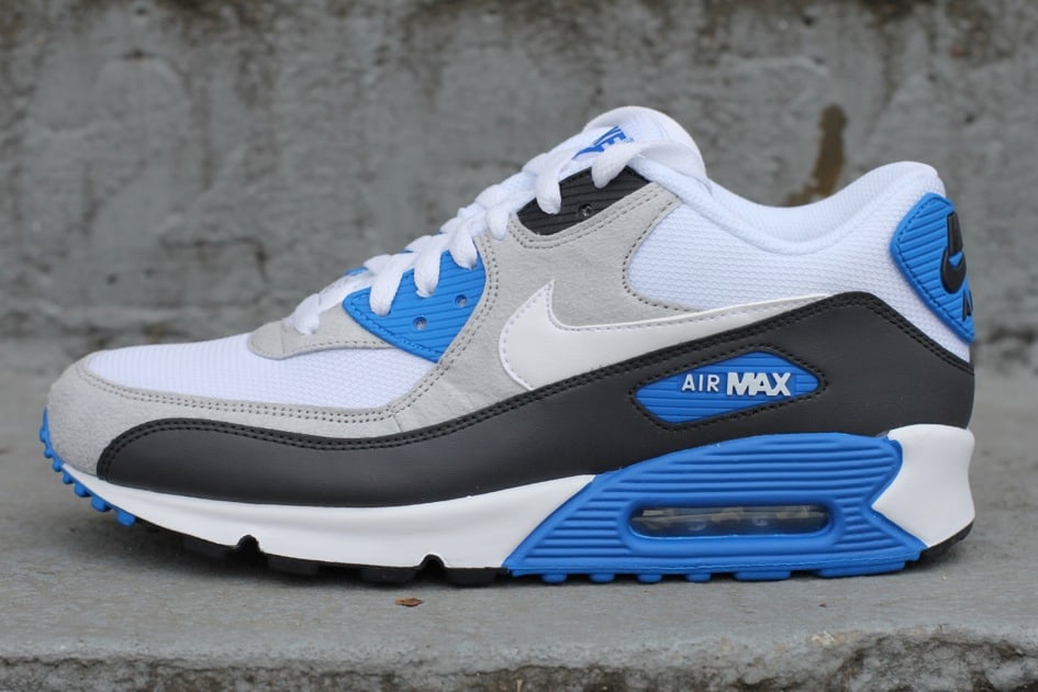 Go mad African light bulb Nike Air Max 90 'Anthracite/White-Obsidian-Soar Blue' - Now Available |  SneakerFiles