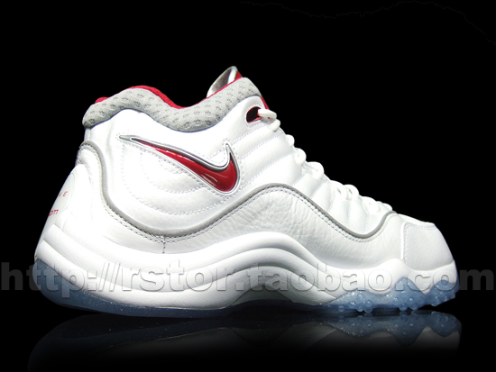 Nike Zoom Uptempo V White/Red-Grey