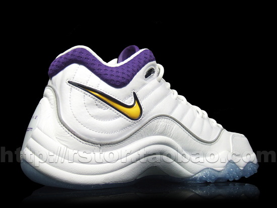 Nike Zoom Uptempo V White/Purple-Yellow