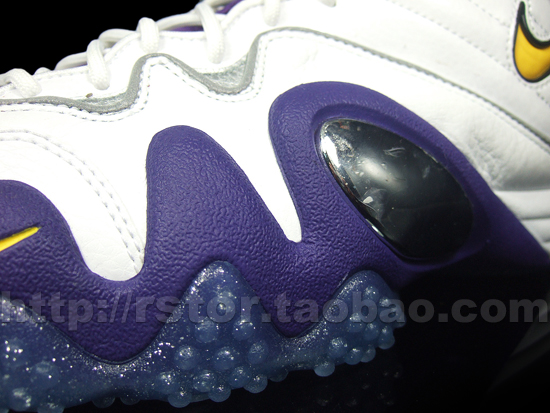 Nike Zoom Uptempo V White/Purple-Yellow