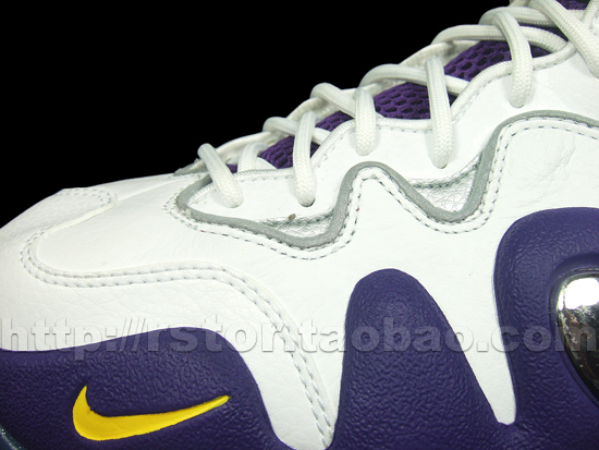 Nike Zoom Uptempo V White/Purple-Yellow