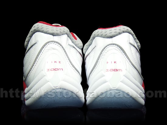 Nike Zoom Uptempo V White/Red-Grey