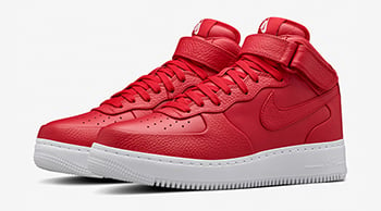NikeLab Air Force 1 Mid Red