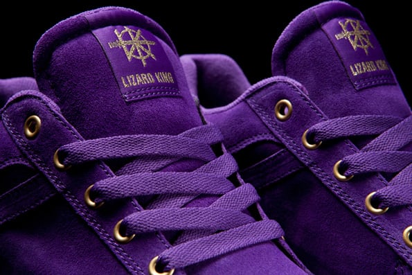 Supra Bullet – Purple and Black Suede