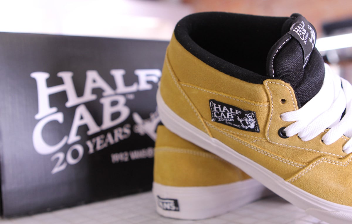 Vans Half Cab 20th Anniversary 'Butterscotch' - Now Available