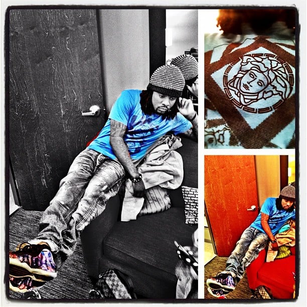 Wale Breaks Out the "Galaxy" Foams for Conan