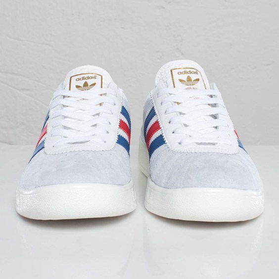 adidas Originals Munchen 'White/Lone Blue-Light Scarlet'