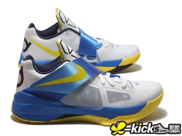 Nike Zoom KD IV 'White/Photo Blue-Midnight Navy-Tour Yellow' - Another Look