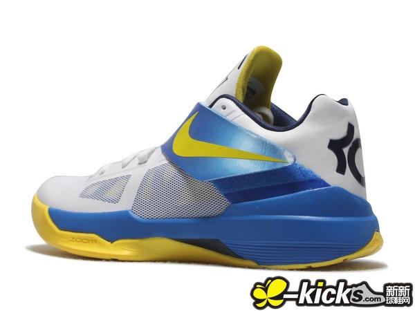 Nike Zoom KD IV 'White/Photo Blue-Midnight Navy-Tour Yellow' - Another Look