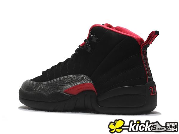 Air Jordan XII (12) GS 'Black/Siren Red' - Another Look