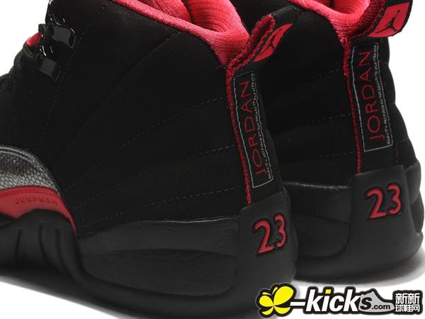 Air Jordan XII (12) GS 'Black/Siren Red' - Another Look