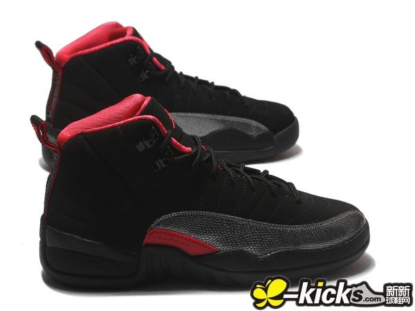 Air Jordan XII (12) GS 'Black/Siren Red' - Another Look