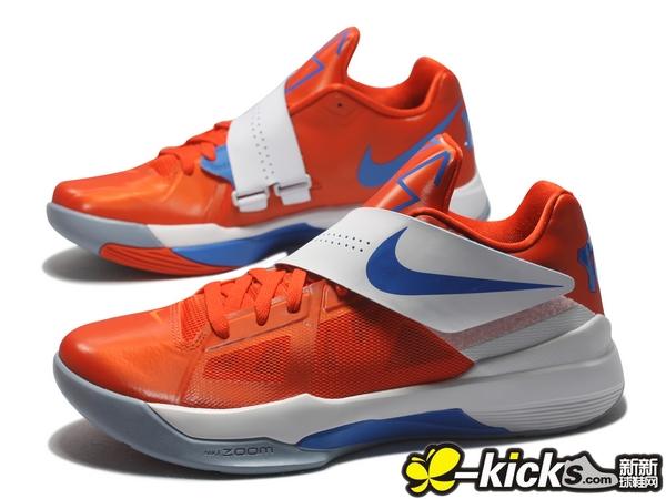 Nike Zoom KD IV 'Team Orange/Photo Blue-White' - Another Look