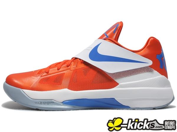 Nike Zoom KD IV ‘Team Orange/Photo Blue-White’ – Another Look