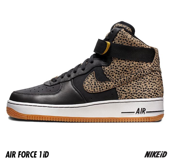 Nike Air Force 1 iD Safari Option