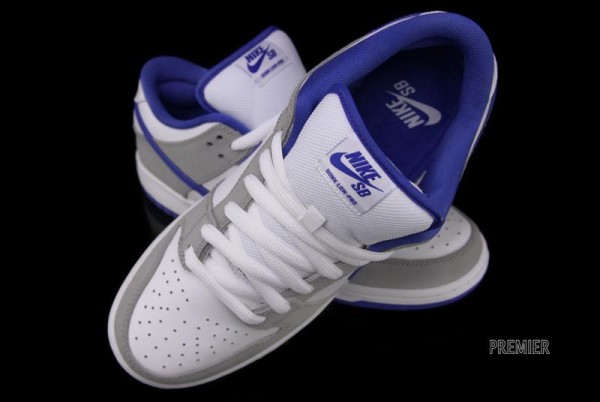 Nike SB Dunk Low 'Matte Silver/Varsity Royal-White' - Now Available