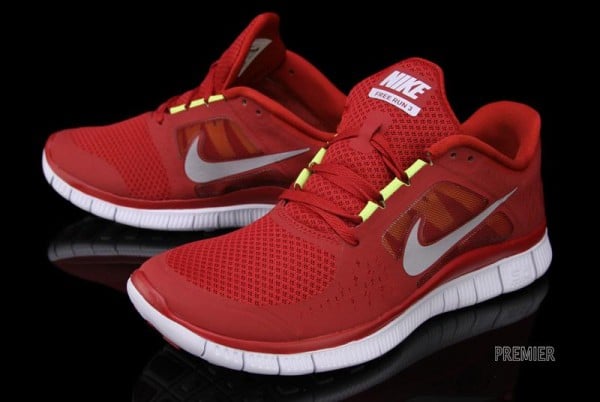 Nike Free Run+ 3 'Gym Red'