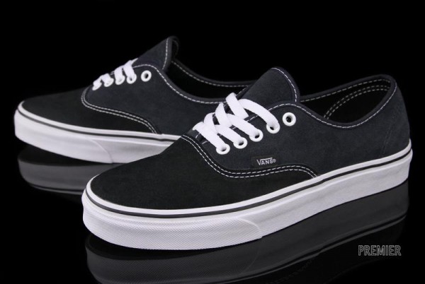 Vans Authentic Two-Tone Suede 'Black/Ebony'